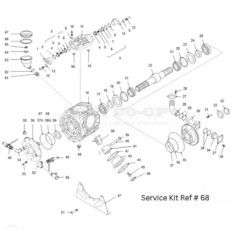 APS166 Pump Spare Parts
