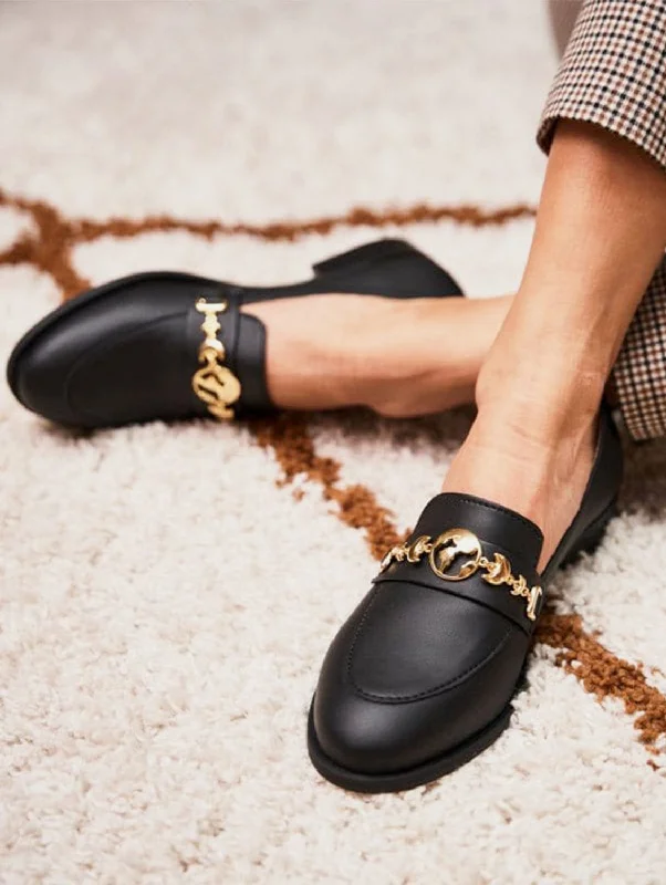 Women's Cashmere - Lined Loafers in Burgundy for Warmth in WinterSymbol Vegan Leather Loafers | Black Women's Cashmere - Lined Loafers in Burgundy for Warmth in WinterSymbol Vegan Leather Loafers | Black
