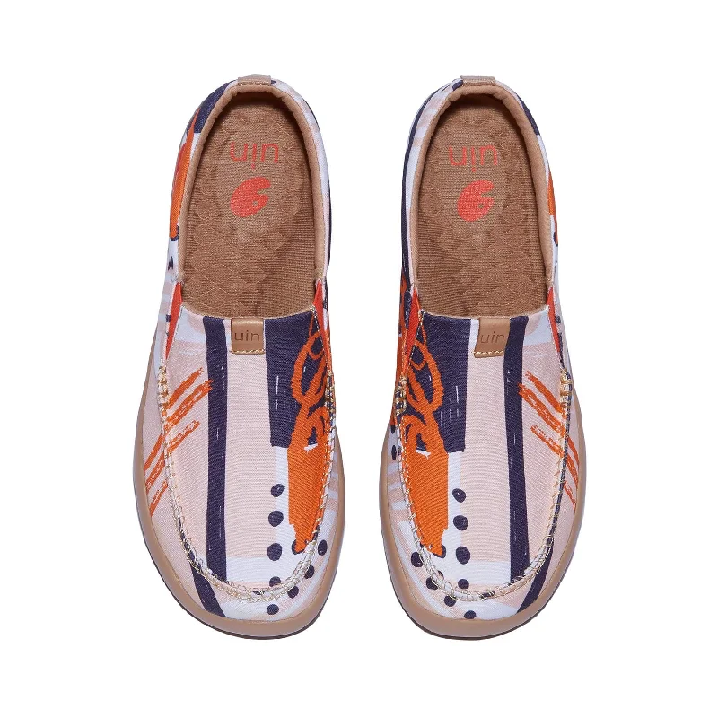 Women's Memory Foam Insole Loafers in Pink for Added ComfortSunset Glow Nerja Women