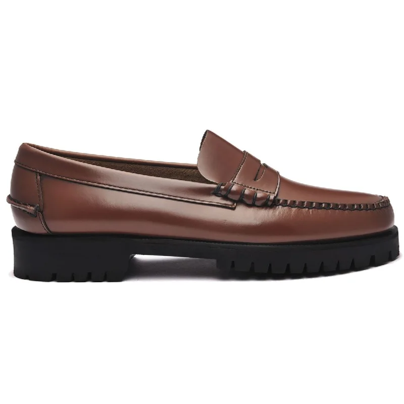 Slip - Resistant Women's Rubber - Sole Loafers in Navy for Wet ConditionsDan Lug Woman - Brown Slip - Resistant Women's Rubber - Sole Loafers in Navy for Wet ConditionsDan Lug Woman - Brown
