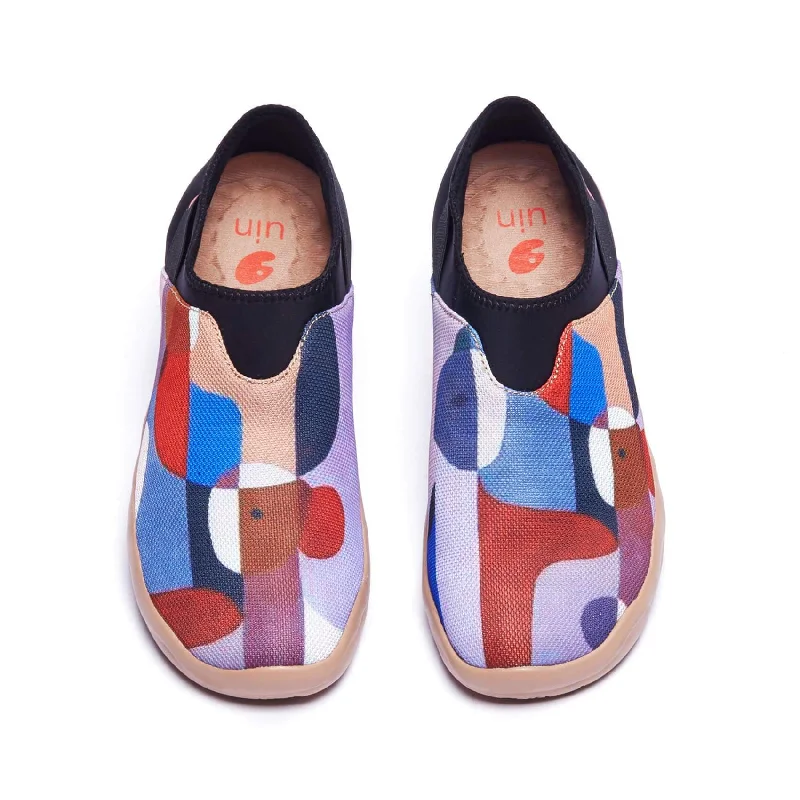 Women's Geometric - Patterned Loafers in Multicolor for a Fashion - Forward LookShall We Dance Verona Women's Geometric - Patterned Loafers in Multicolor for a Fashion - Forward LookShall We Dance Verona
