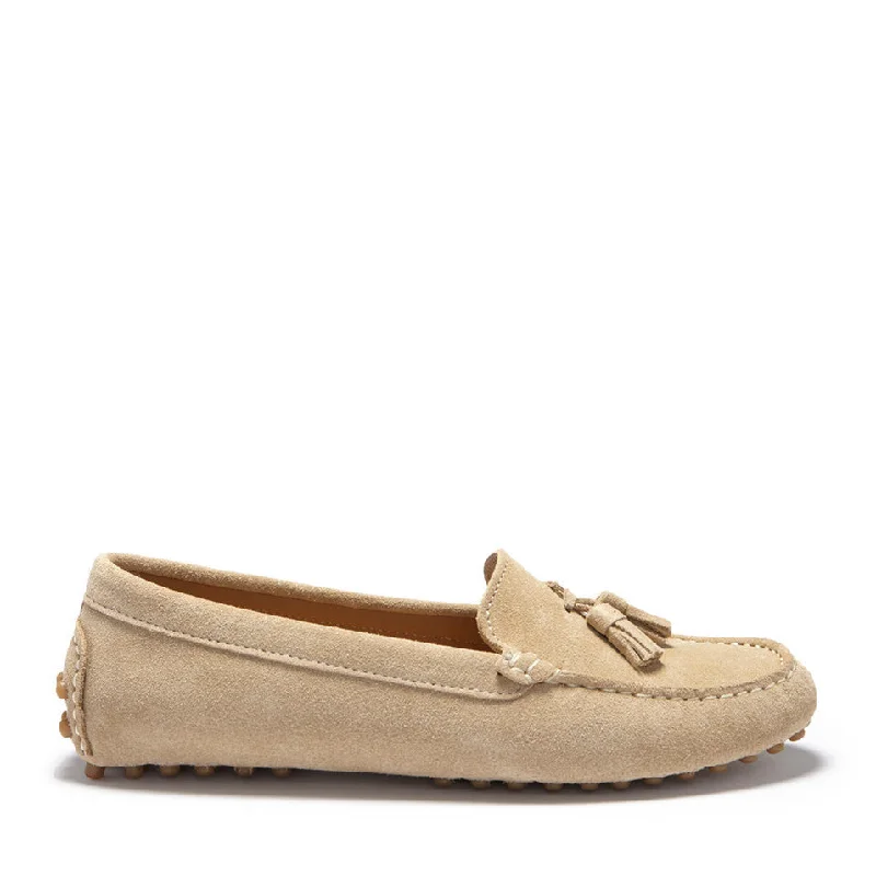 Women's Cashmere - Lined Loafers in Burgundy for Warmth in WinterWomen's Tasselled Driving Loafers, taupe suede Women's Cashmere - Lined Loafers in Burgundy for Warmth in WinterWomen's Tasselled Driving Loafers, taupe suede