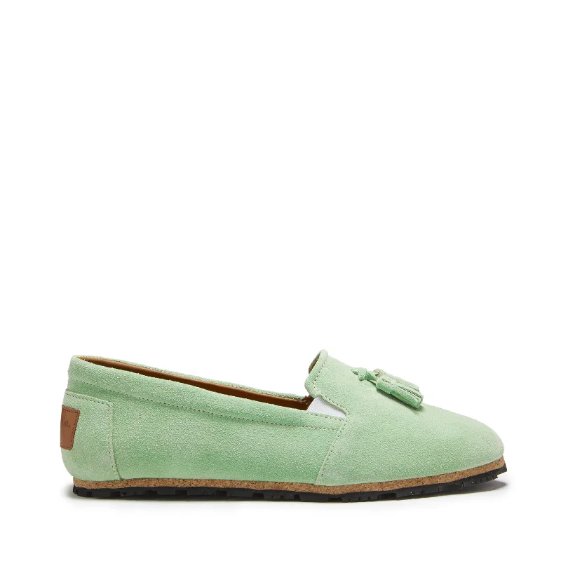 Women's Memory Foam Insole Loafers in Pink for Added ComfortWomen's Tasselled Espadrilles, lagoon green suede Women's Memory Foam Insole Loafers in Pink for Added ComfortWomen's Tasselled Espadrilles, lagoon green suede