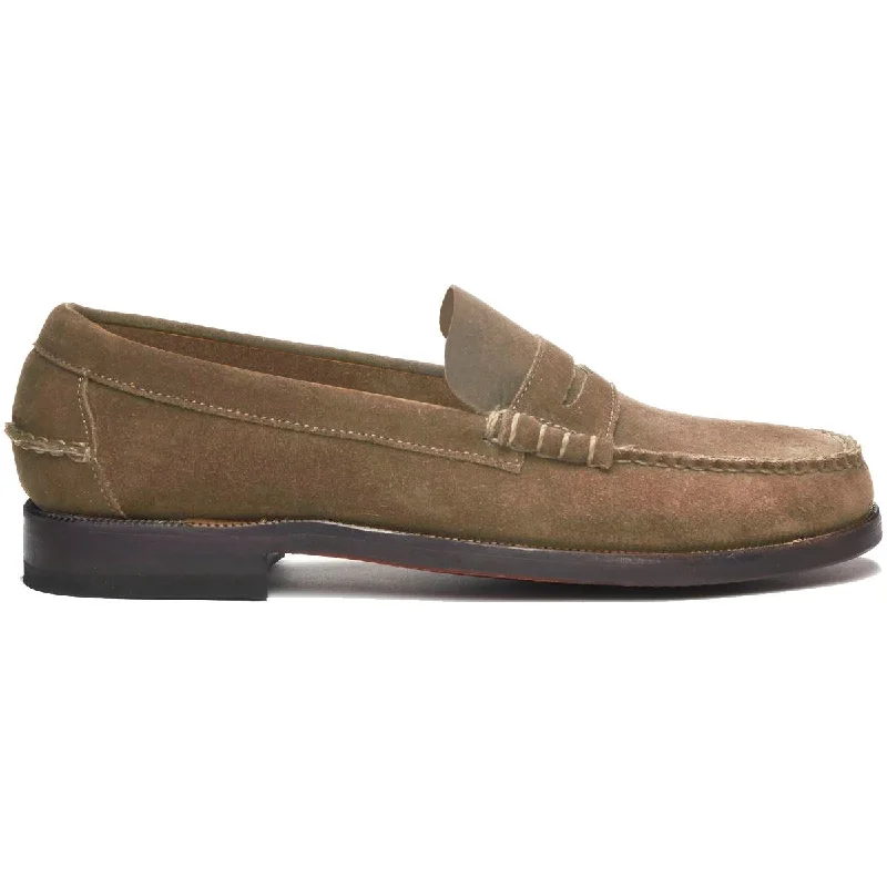 Shock - Absorbing Women's Loafers in Gray for Active LifestylesAlain Woman - Camel