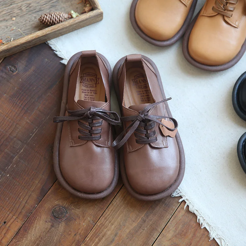 Women's Premium Leather Tassel Loafers in Dark Brown for a Classic Office LookWomen Soft Cowhide Round Head Retro Loafers Women's Premium Leather Tassel Loafers in Dark Brown for a Classic Office LookWomen Soft Cowhide Round Head Retro Loafers