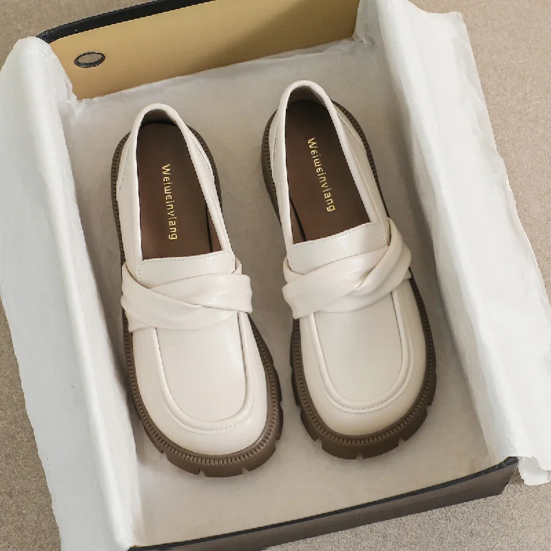 Sustainable Women's Recycled Material Loafers in Gray for Eco - Conscious ShoppersWomen Minimalist Soft Casual Loafers