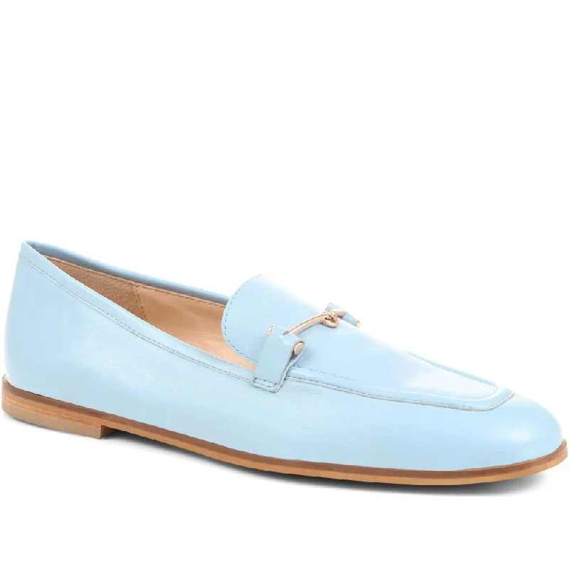 Slip - Resistant Women's Rubber - Sole Loafers in Navy for Wet ConditionsLoren Leather Snaffle Loafers - LOREN / 323 352 Slip - Resistant Women's Rubber - Sole Loafers in Navy for Wet ConditionsLoren Leather Snaffle Loafers - LOREN / 323 352