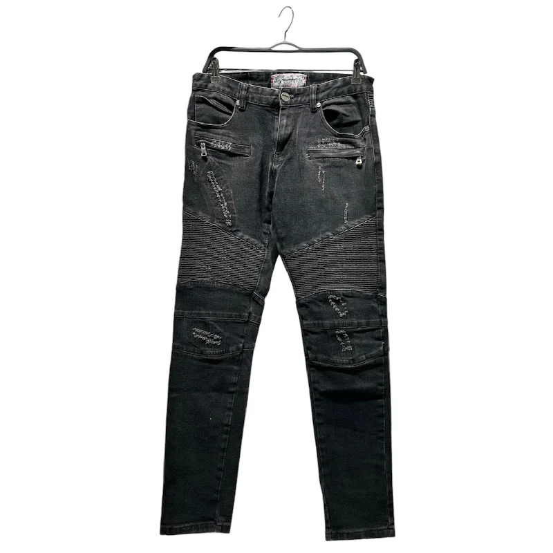 DENIMICITY/Straight Pants/34/Cotton/BLK/