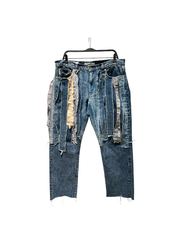 FOTML/Straight Pants/34/Denim/BLU/