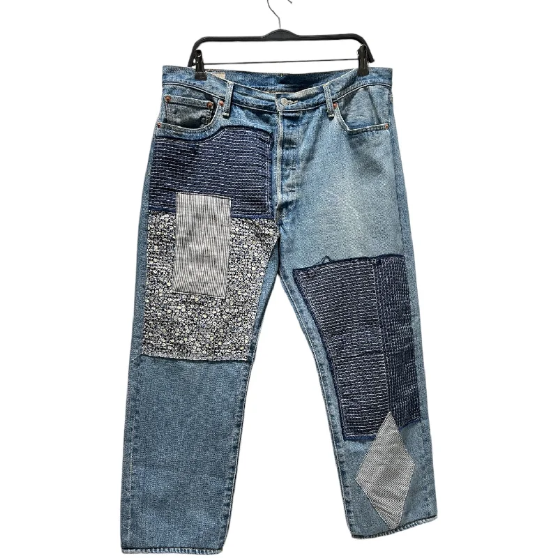 Levi's/Straight Pants/36/Denim/BLU/501 '54 PATCHWORK