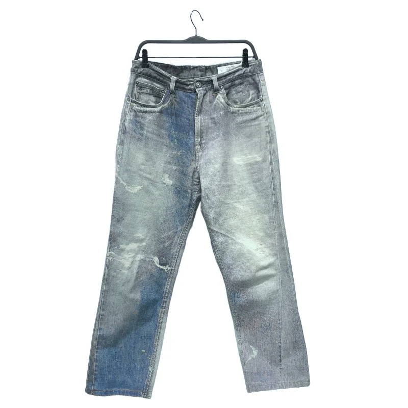 OUR LEGACY/Pants/32/Denim/BLU/distressed, plastic label