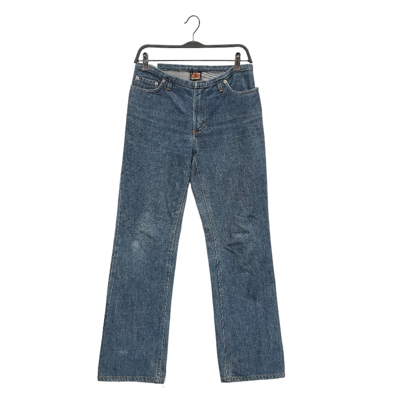 Walter Van Beirendonck/Straight Pants/28/Denim/NVY/