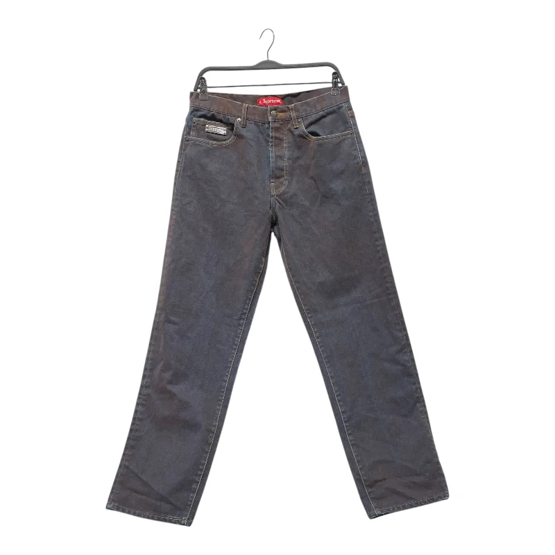 Supreme/Straight Pants/30/Denim/BLU/