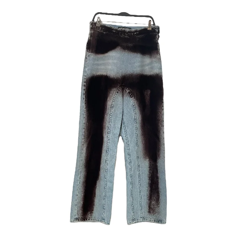 Y/PROJECT/Pants/30/Denim/IDG/All Over Print/FLOCK SOUFFLE