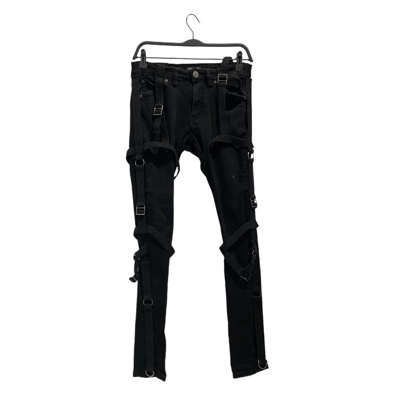 serenede/Skinny Pants/29/Denim/BLK/bondage pants