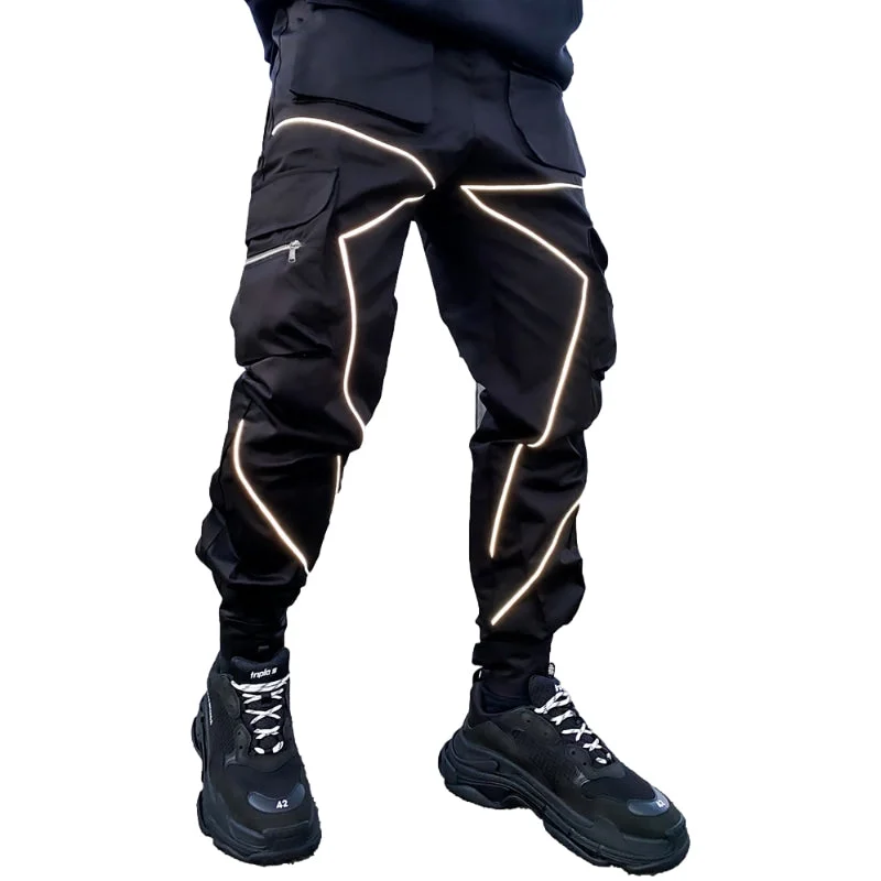 Classic Reflective Line Cargo Pants