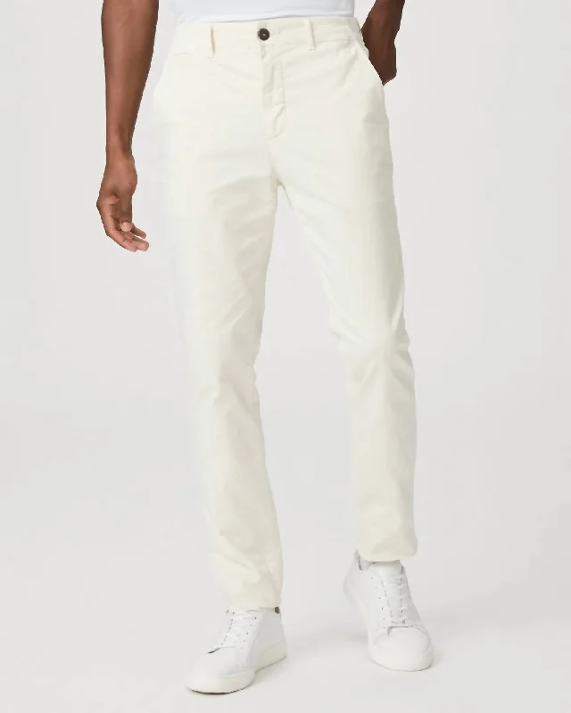 Danford Chino Pants In Ecru