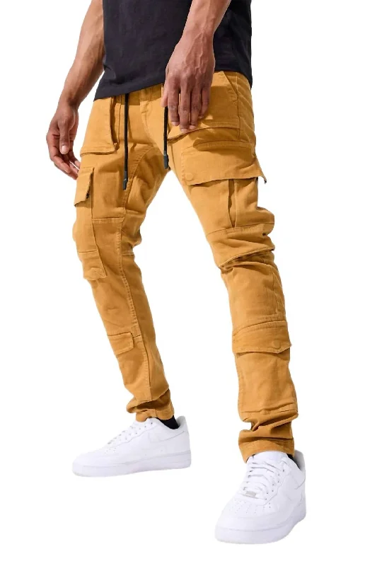 Men's Ross Cairo Cargo Pants 2.0 In Wheat