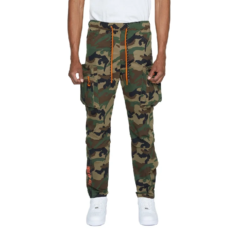 Windbreaker Utility Pants - Wood Camo