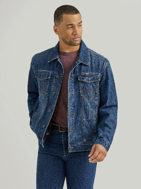 Men's Wrangler Lined Denim Jacket #112353399