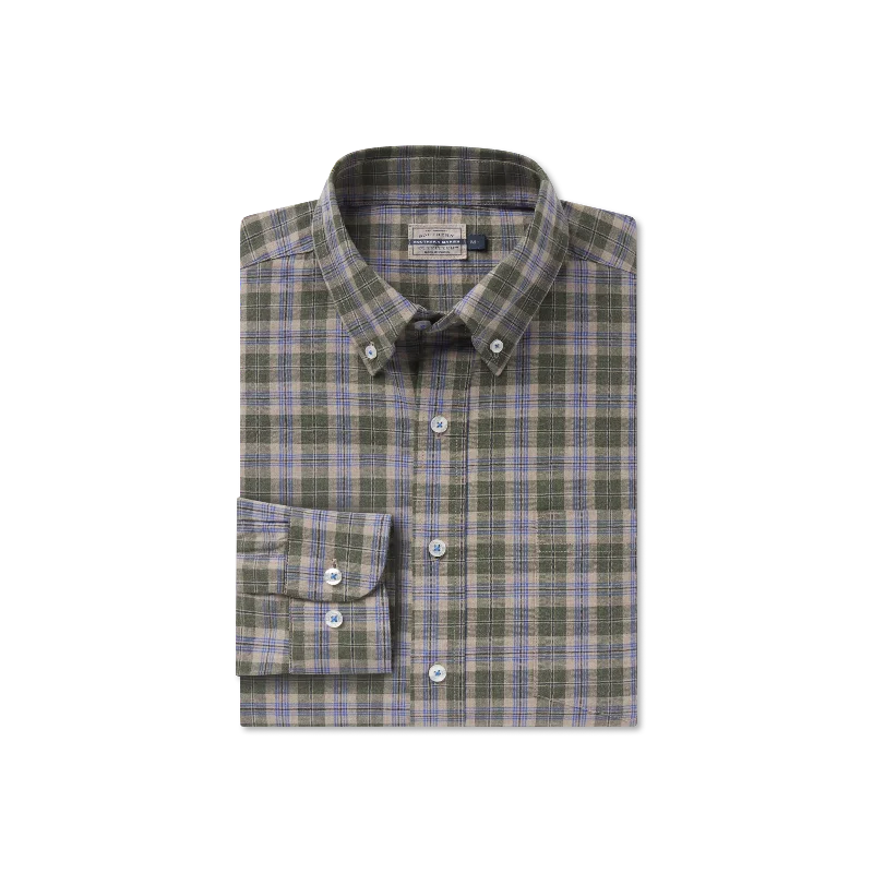 Bandera Washed Plaid Dress Shirt