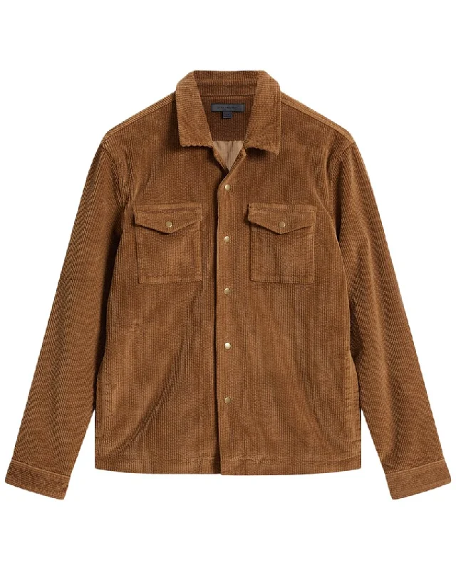 John Varvatos Derek Jacket - Camp Colla Coat