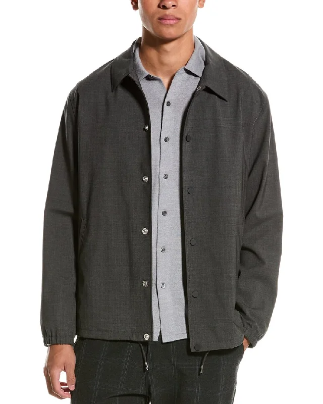 Theory Classic Coach Wool-Blend Jacket