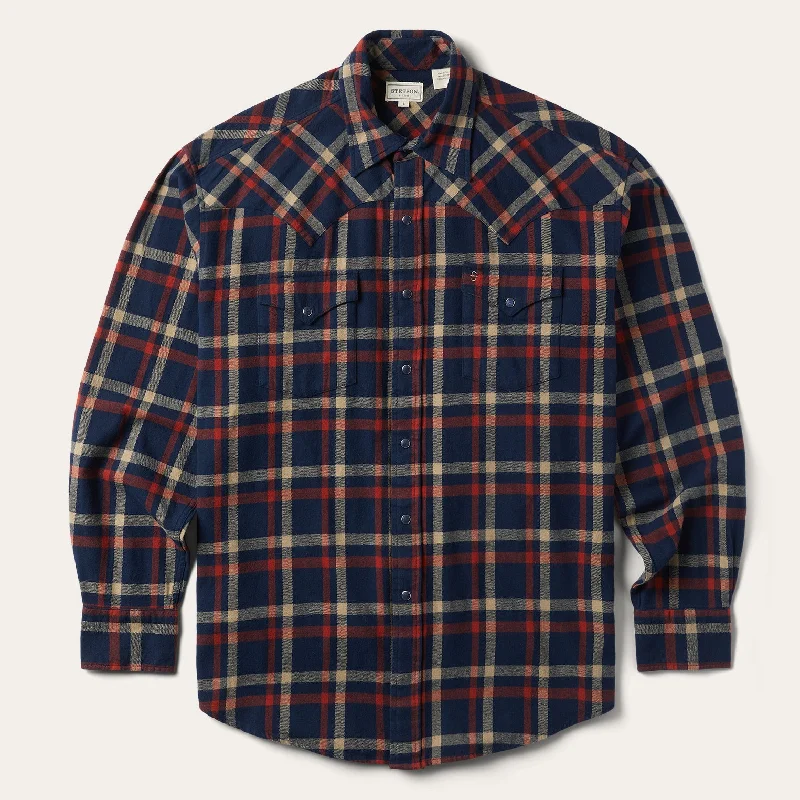 Brushed Twill Plaid Shirt