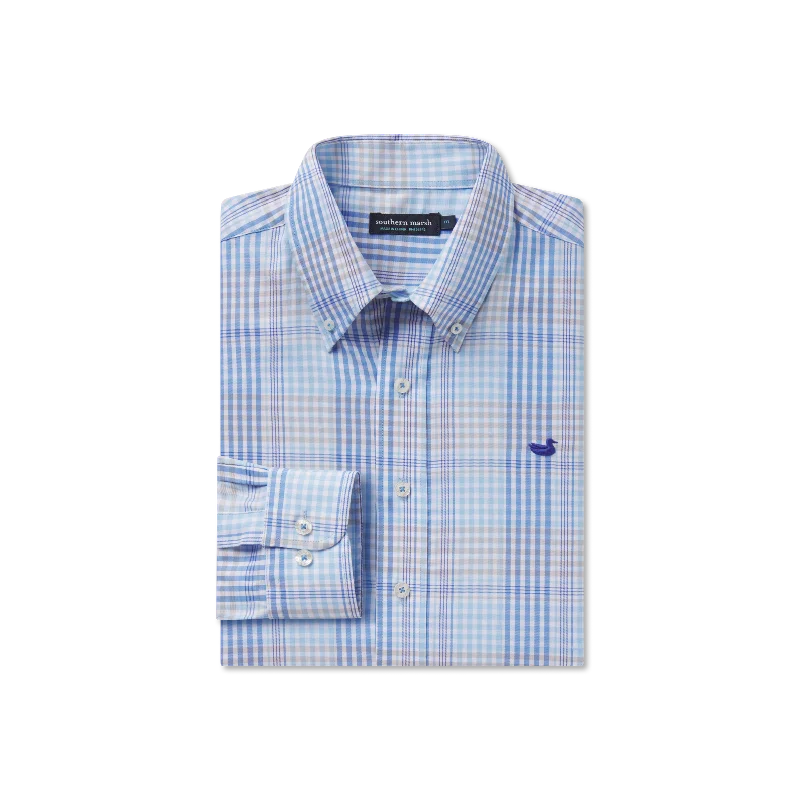 Edgefield Windowpane Dress Shirt