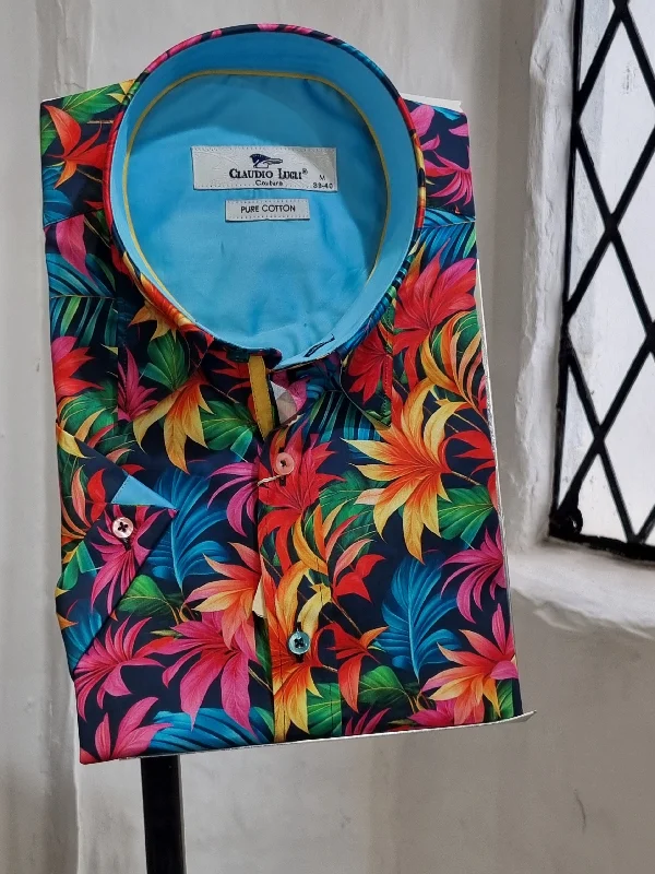 HOT TROPICS SHORT SLEEVE SHIRT