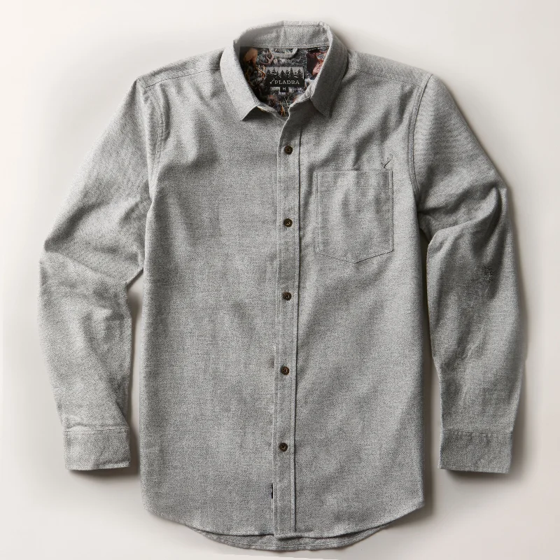 Men's Cascade Flannel Shirt - Stratus Grey