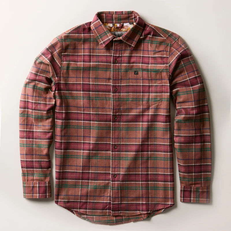 Men's Every Day Elite Flannel Shirt- Pheasant Orange