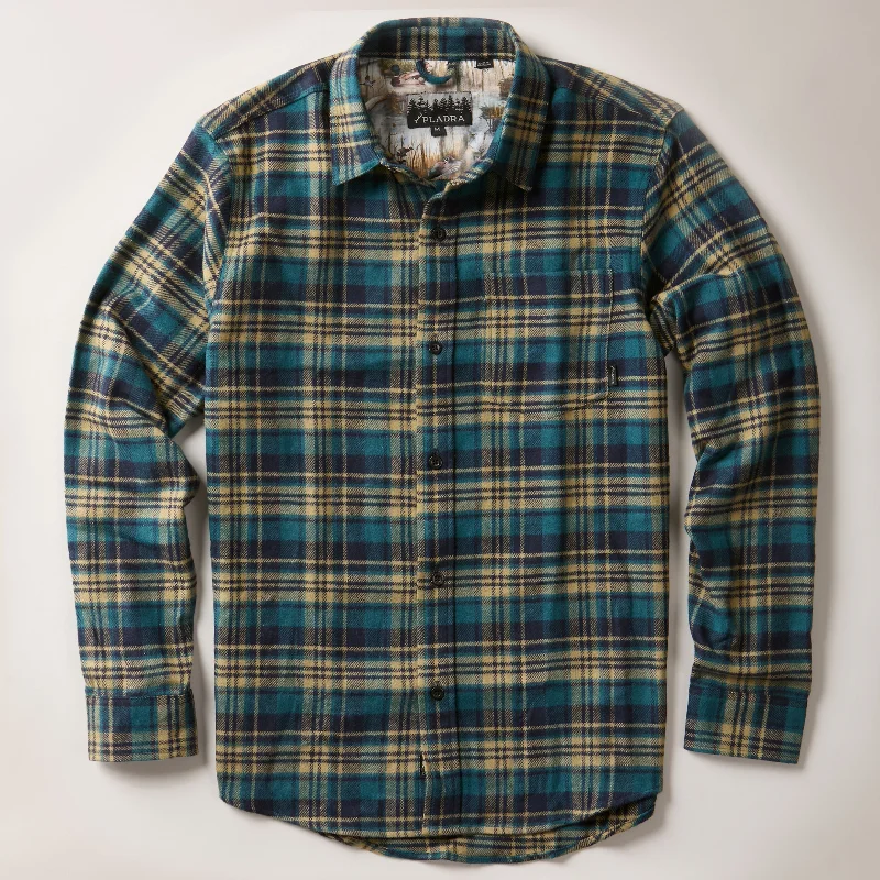 Men's Every Day Elite Flannel Shirt- Anchorage Green