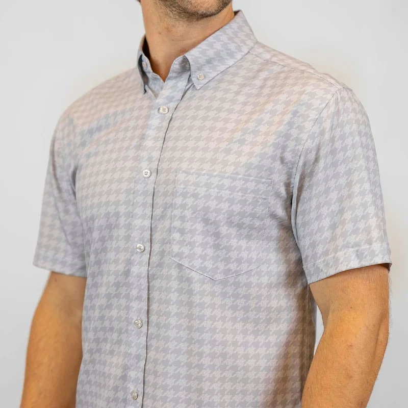 Release the Houndstooth – KUNUFLEX Short Sleeve Shirt