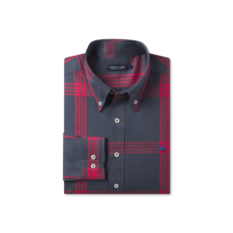 Trussville Windowpane Dress Shirt