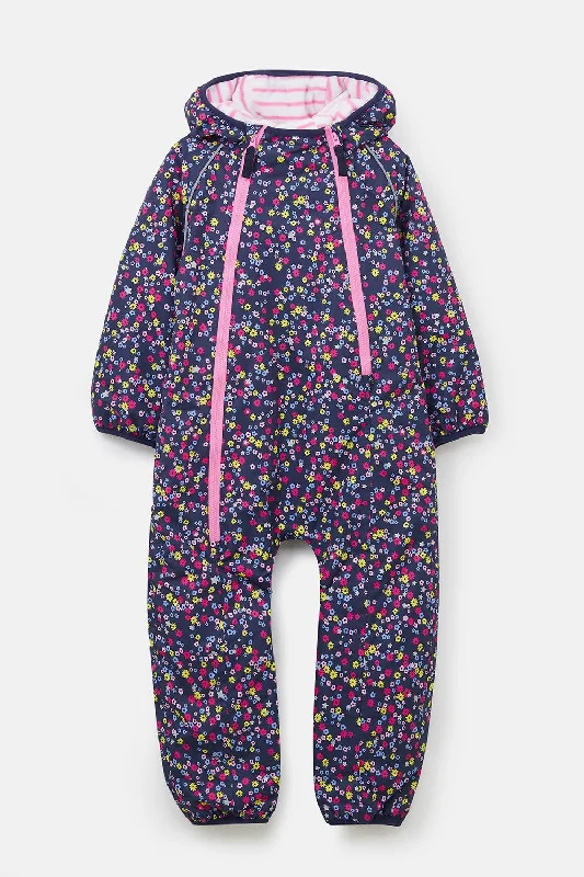 Jamie Puddlesuit - Navy Floral