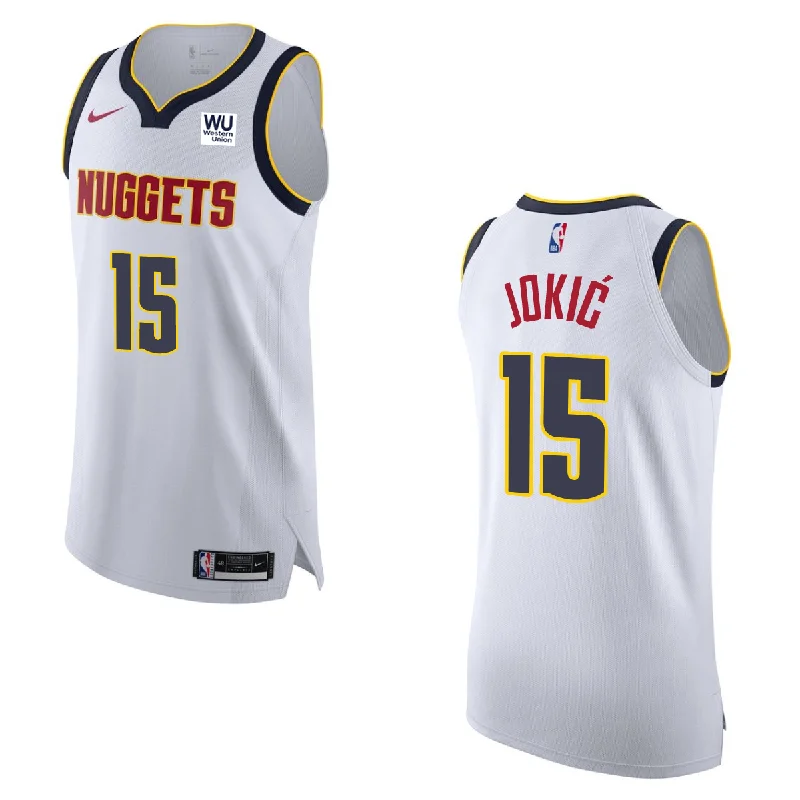 2021-22 #15 Nikola Jokic Nuggets Association Authentic Jersey