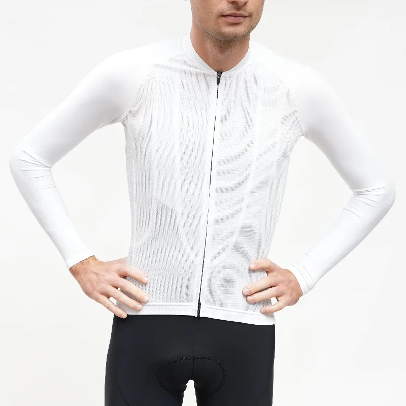 Aero Long Sleeve Jersey - White