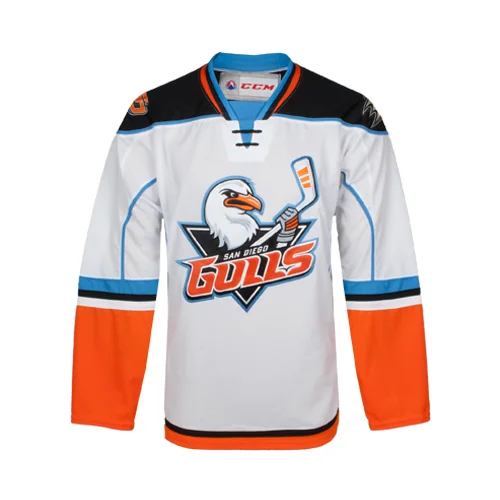 San Diego Gulls Authentic White Jersey