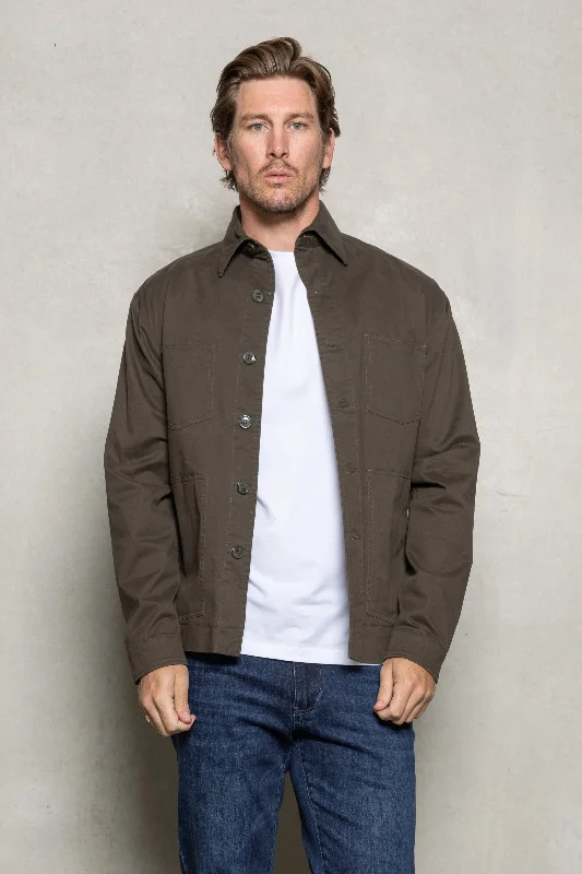 Jimmy Worker Jacket: Military