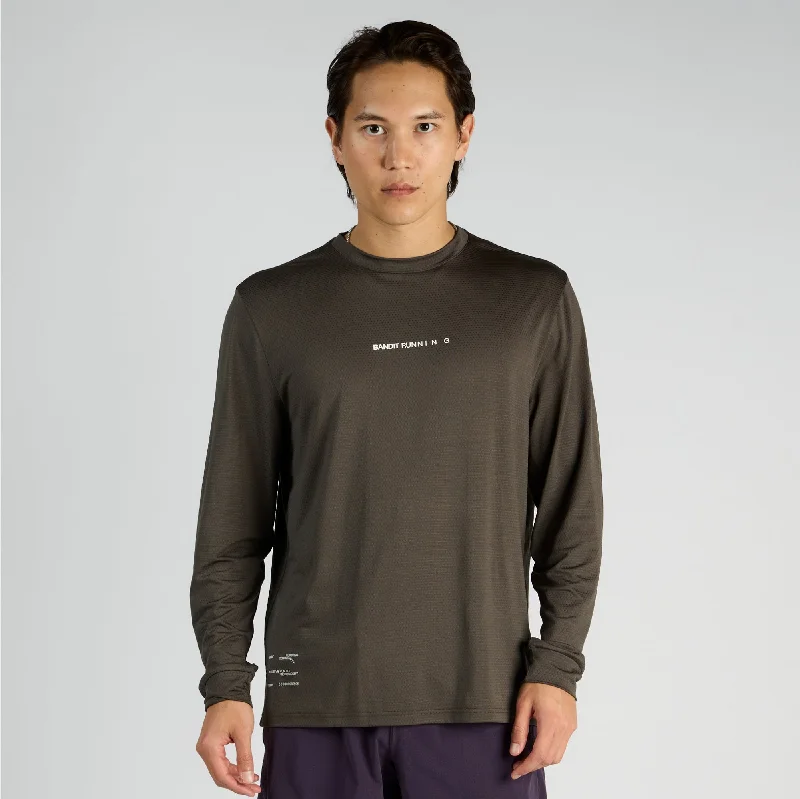 Micromesh™ Long Sleeve Tee - Unisex, Olive