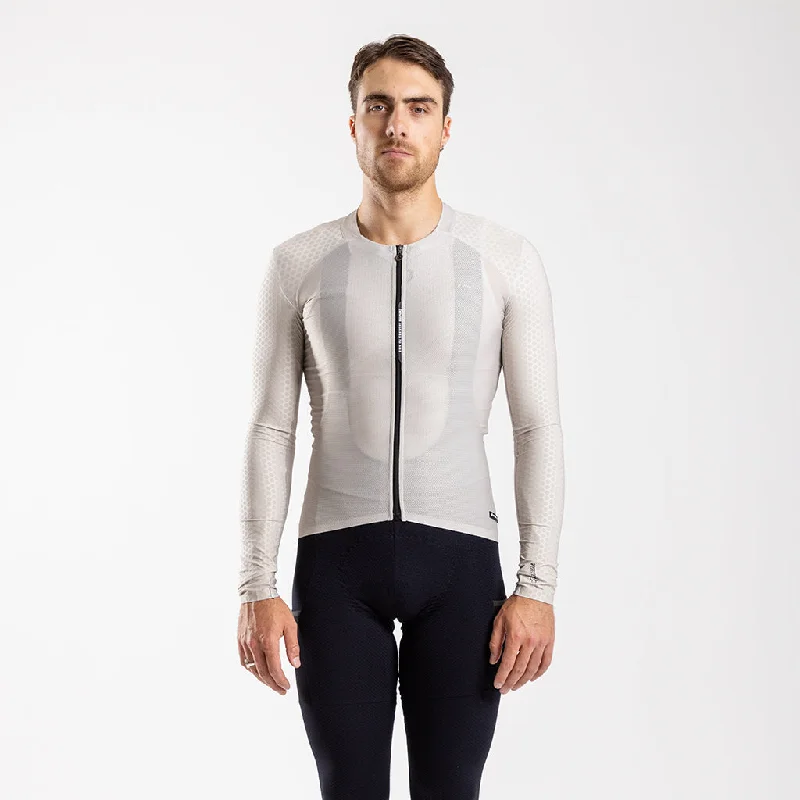 Men's Apex H1 Svelto Long Sleeve Jersey (Almond)