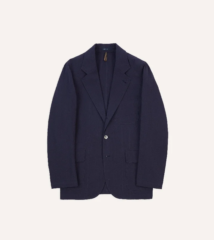 Navy Seersucker Games Blazer Mk. I