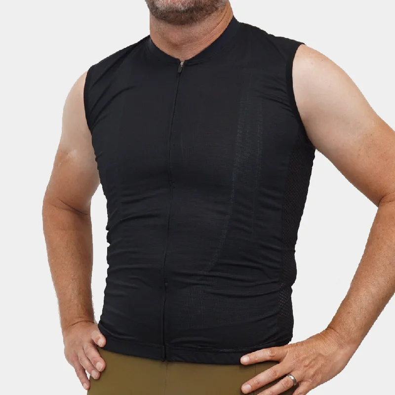 Pro Summer Sleeveless Jersey Black