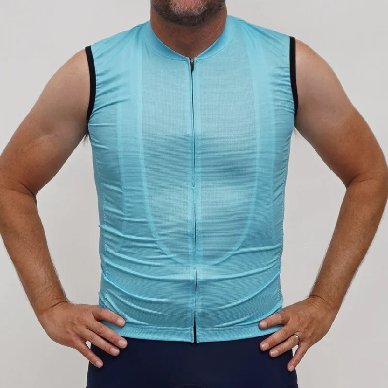 Pro Summer Sleeveless Jersey Celeste