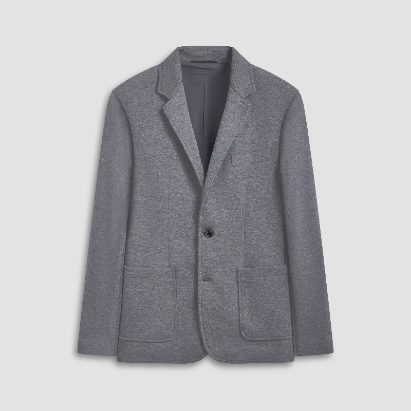 SOFT TOUCH Two Button Knit Blazer