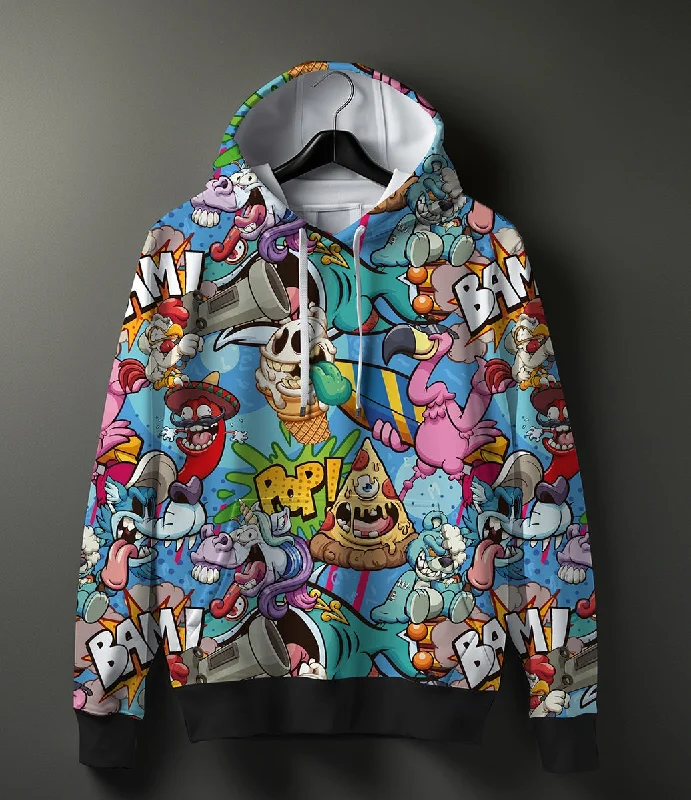 SQUIREHOOD - Printed Hoodie #0113