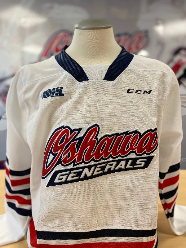 Oshawa Generals Adult White Jersey