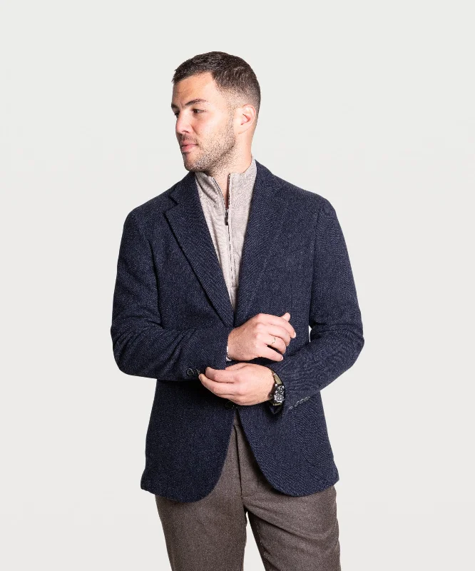 Wool Herringbone Jacket