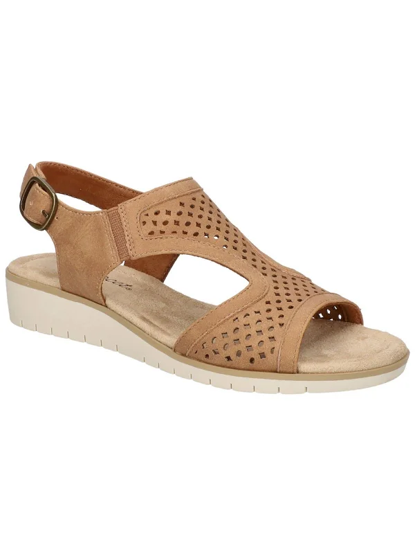 Women's Sandals with a Floral - Printed Upper in Pink for a Feminine Spring LookAlba Womens Faux Suede Open Toe Slingback Sandals Women's Sandals with a Floral - Printed Upper in Pink for a Feminine Spring LookAlba Womens Faux Suede Open Toe Slingback Sandals